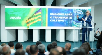 Governo de Goiás anuncia R$ 1,6 bilhão para transporte público da Região Metropolitana de Goiânia